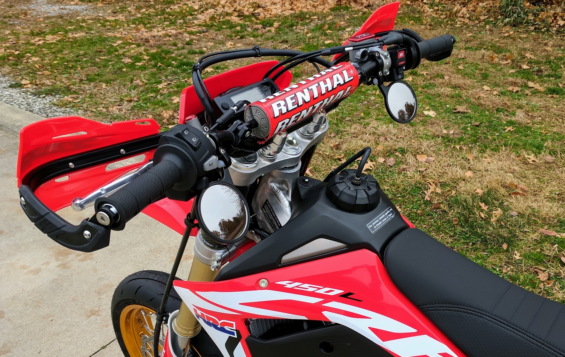 CRF450RL-Supermoto-Budget-Build-Supermoto-Mirrors CRF450RL-Supermoto-Budget-Build-Supermoto-Mirrors